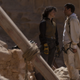 May Calamawy as Layla El-Faouly and Oscar Isaac as Marc Spector/Steven Grant